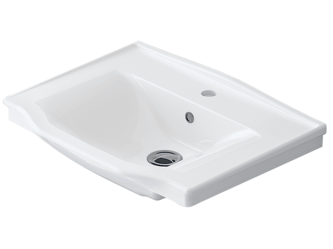 Neo Classic Tezgah Üstü / Dolap Uyumlu Lavabo 50x65