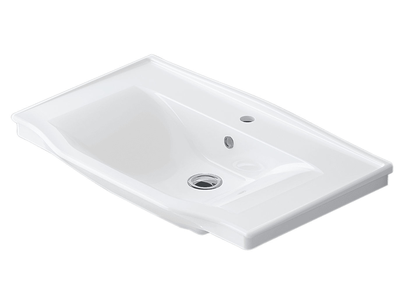 Neo Classic Tezgah Üstü / Dolap Uyumlu Lavabo 50x80